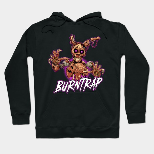 Scary Video Game Character Hoodie by DeepFriedArt